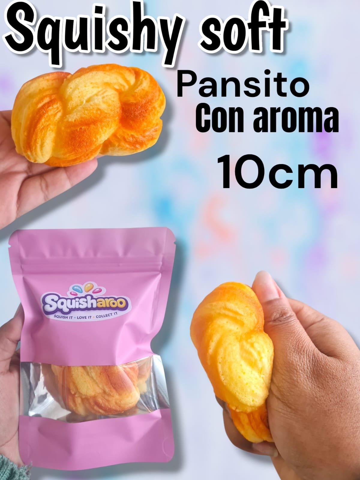 Squishy soft pansito con aroma