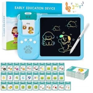 Pizarra educativa con parlante