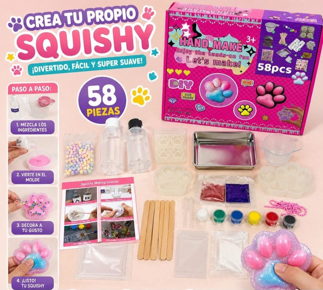 Kit para crear tu propio squishy