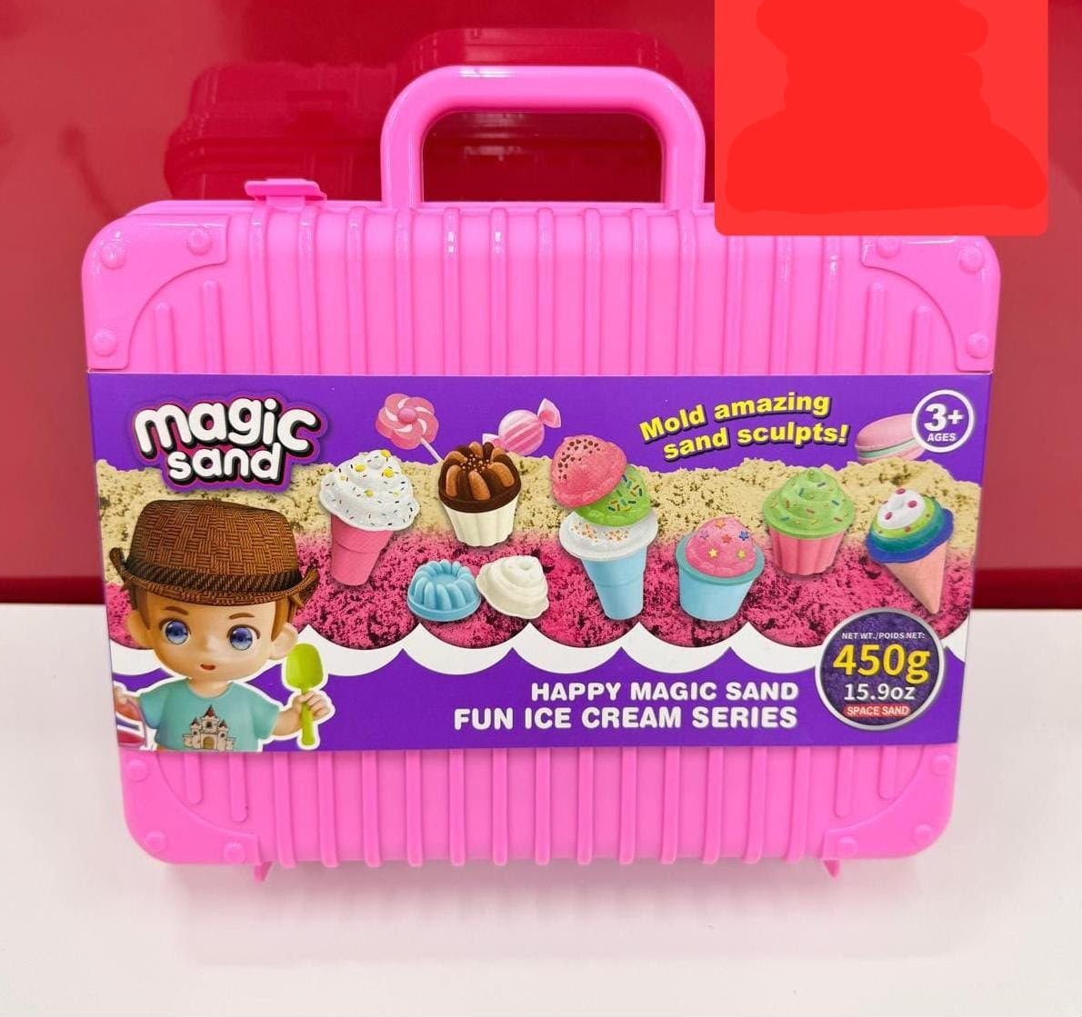 Maletín con kit de arena mágica - Imagen 2