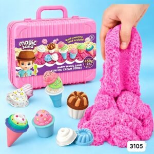 Maletín con kit de arena mágica