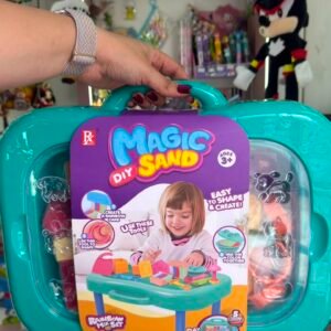 Mesa con kit de arena mágica