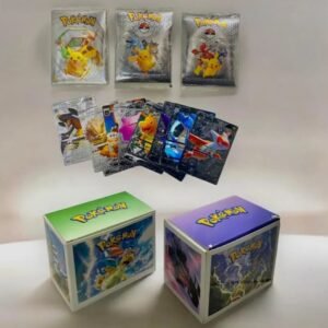 Sobres de cartas de Pokémon plateada