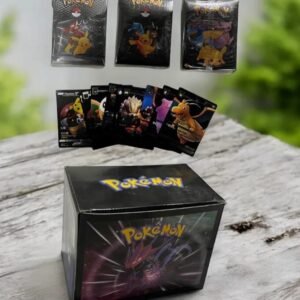 Sobres de cartas de Pokémon negro