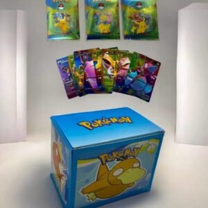 Sobres de cartas de Pokémon multicolor