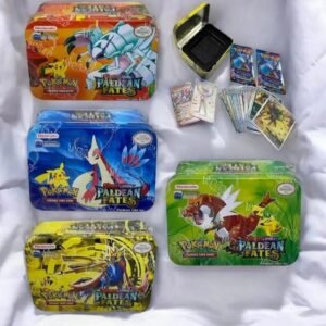 Cartas de Pokémon en lata