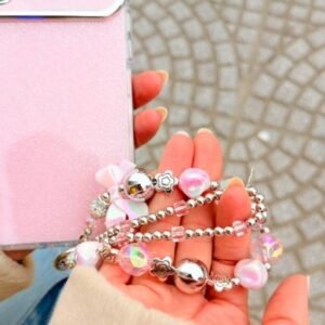 Holder/llavero doble tornasol